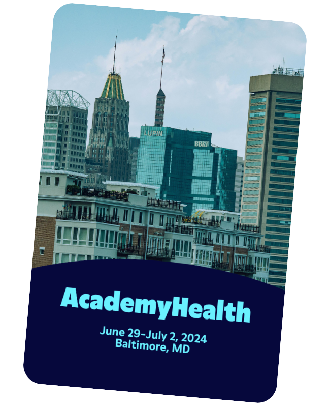 Papa at AcademyHealth 2024